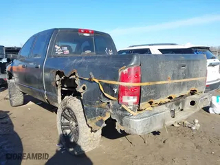 2005 Dodge Ram 1500 SLT with VIN 1D7HU18D05S146937, listed as a IAAI auction lot 41743666 with 252,756 mi miles. Bid and sale history available at carsss.com. Image 3.