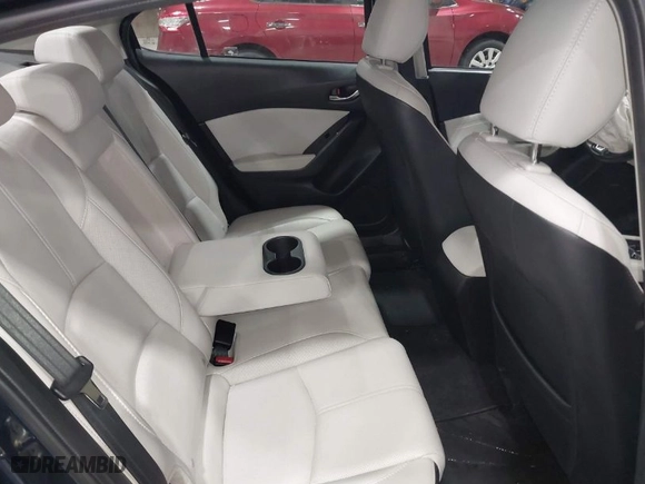 2018 Mazda Mazda3 4-Door Grand Touring with VIN 3MZBN1W34JM181651, listed as a IAAI auction lot 41908888 with 54,073 mi miles. Bid and sale history available at carsss.com. Image 8.