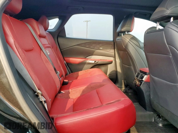 2023 Lexus RX 500h F Sport Performance with VIN 2T2BCMEA3PC001843, listed as a Copart auction lot 56224235 with 11,545 mi miles and Salvage title. Bid and sale history available at DreamBid. Image 11.