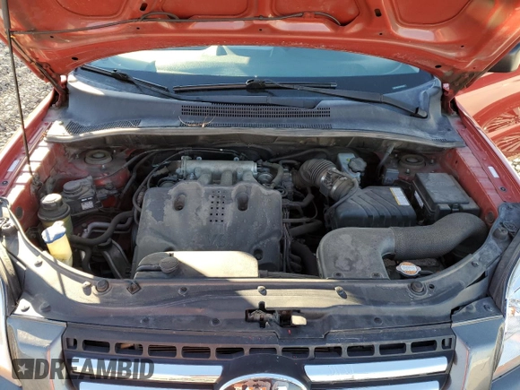 2008 Kia Sportage LX with VIN KNDJE723587507680, listed as a Copart auction lot 47642535 with 146,138 mi miles and Salvage Title. Bid and sale history available at DreamBid. Image 12.