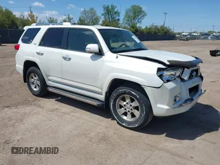 2012 Toyota 4Runner SR5 with VIN JTEBU5JRXC5077713, listed as a IAAI auction lot 42264609 with 261,228 mi miles and . Bid and sale history available at DreamBid. Image 1.