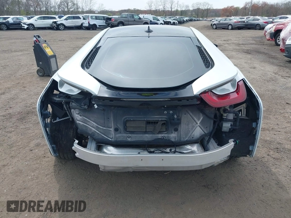 2016 BMW i8 with VIN WBY2Z2C53GV675600, listed as a IAAI auction lot 42079477 with 26,756 mi miles. Bid and sale history available at carsss.com. Image 16.