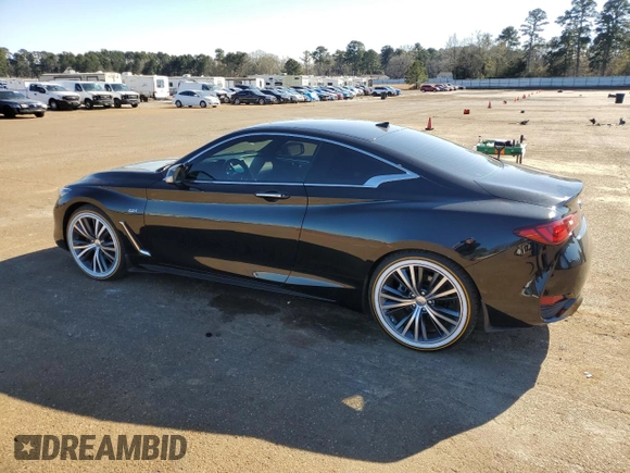 2017 Infiniti Q60 Premium with VIN JN1CV7EK6HM110835, listed as a Copart auction lot 89210655 with 136,532 mi miles and Clean Title. Bid and sale history available at DreamBid. Image 2.
