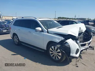 2017 Mercedes-Benz GLS 450 z VIN 4JGDF6EE5HA831938, wystawiony jako IAAI lot #41857010 z przebiegiem Nie podano mil oraz . Historia ofert i sprzedaży dostępna na DreamBid. Obrazek 1.