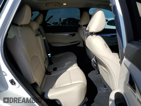 2020 Infiniti QX50 LUXE with VIN 3PCAJ5M37LF118801, listed as a Copart auction lot 43751223 with 57,967 mi miles. Bid and sale history available at carsss.com. Image 11.