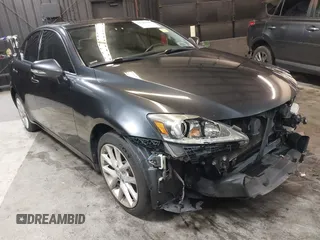2011 Lexus IS 250 with VIN JTHCF5C27B5052672, listed as a IAAI auction lot 41828305 with 148,878 mi miles. Bid and sale history available at carsss.com. Image 1.