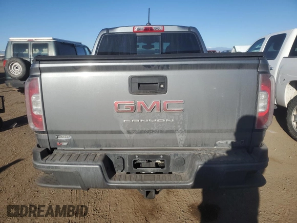 2022 GMC Canyon 4WD AT4 w/Leather with VIN 1GTG6FEN2N1287329, listed as a Copart auction lot 46471595 with 38,694 mi miles and Salvage Title. Bid and sale history available at carsss.com. Image 6.