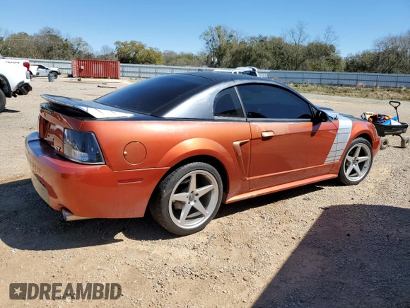 1999 Ford Mustang GT with VIN 1FAFP42X2XF143598, listed as a Copart auction lot 46686625 with Not provided miles and Salvage title. Bid and sale history available at DreamBid. Image 3.