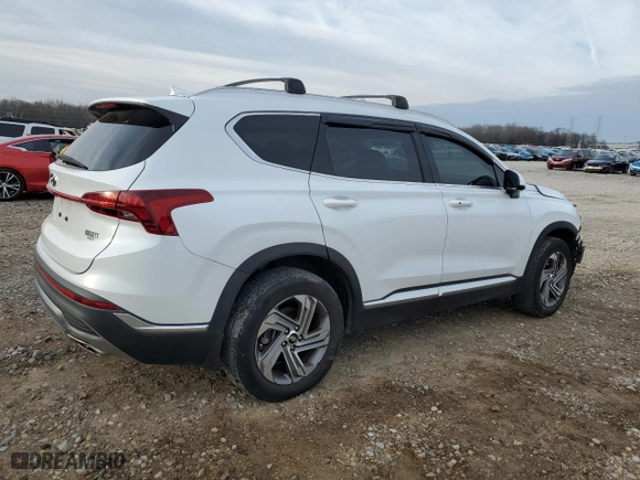 2022 Hyundai Santa Fe SEL with VIN 5NMS24AJ8NH479437, listed as a Copart auction lot 45712315 with 35,854 mi miles and Salvage Title. Bid and sale history available at carsss.com. Image 3.