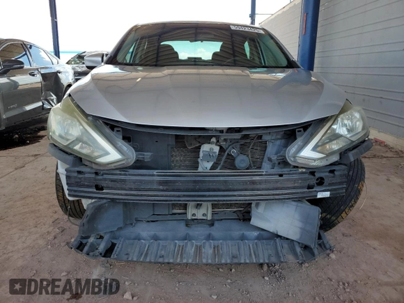 2017 Nissan Sentra S with VIN 3N1AB7AP6HY265433, listed as a Copart auction lot 59423425 with 86,718 mi miles and Salvage title. Bid and sale history available at DreamBid. Image 5.
