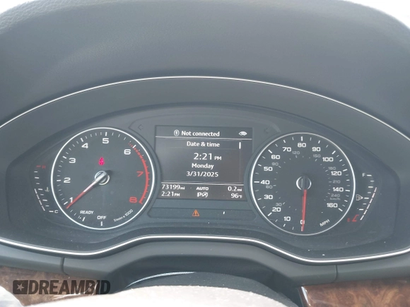 2018 Audi Q5 Premium with VIN WA1ANAFY7J2087419, listed as a IAAI auction lot 41931235 with 73,199 mi miles. Bid and sale history available at carsss.com. Image 7.
