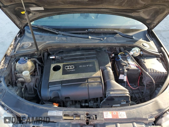 2007 Audi A3 with VIN WAUNF78P17A111284, listed as a Copart auction lot 80493094 with 200,950 mi miles and Clean Title. Bid and sale history available at carsss.com. Image 11.