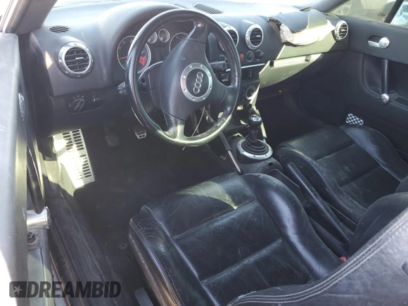 2002 Audi TT with VIN TRUWC28N521038985, listed as a Copart auction lot 82837794 with 209,776 mi miles and Salvage Title. Bid and sale history available at carsss.com. Image 8.