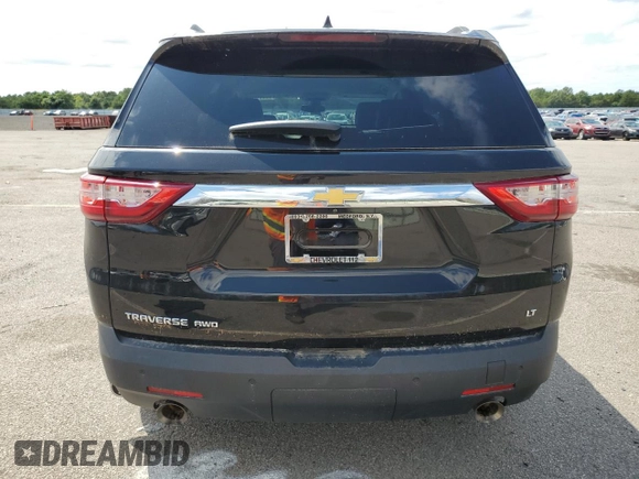 2020 Chevrolet Traverse LT Leather with VIN 1GNEVHKW4LJ324484, listed as a Copart auction lot 68303864 with 38,206 mi miles and Salvage Title. Bid and sale history available at carsss.com. Image 6.