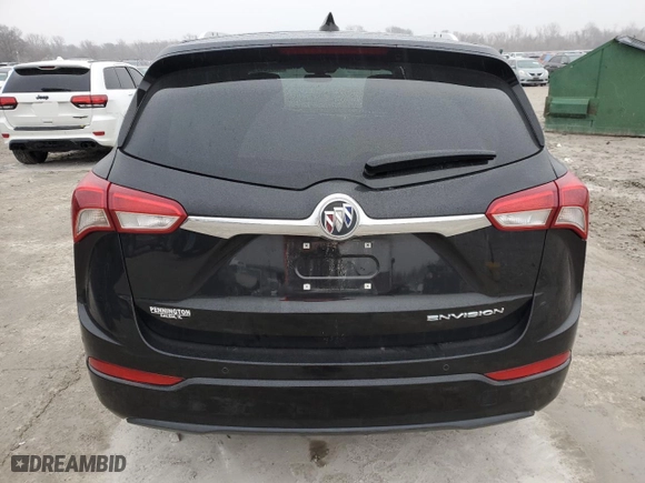 2020 Buick Envision Essence with VIN LRBFXCSA2LD208812, listed as a Copart auction lot 43576125 with 145,324 mi miles and Salvage Title. Bid and sale history available at carsss.com. Image 6.
