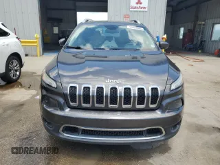 2014 Jeep Cherokee Limited with VIN 1C4PJLDB1EW154245, listed as a Copart auction lot 54428845 with 122,370 mi miles and Salvage Title. Bid and sale history available at DreamBid. Image 5.