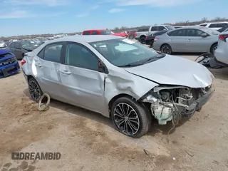 2016 Toyota Corolla L with VIN 5YFBURHE2GP465431, listed as a IAAI auction lot 41780567 with 190,566 mi miles. Bid and sale history available at carsss.com. Image 1.