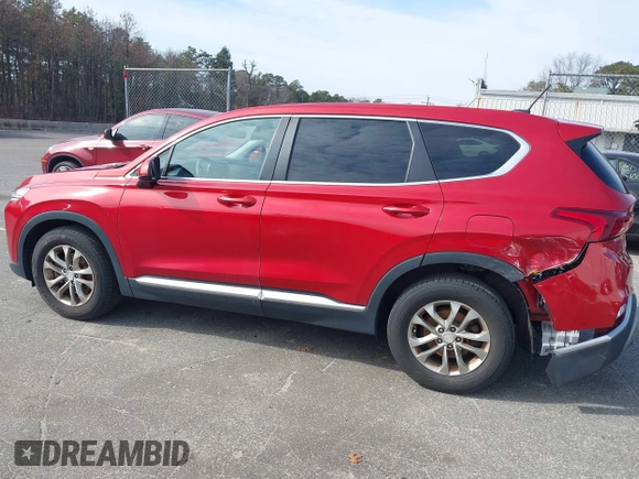2020 Hyundai Santa Fe SE with VIN 5NMS23AD5LH216758, listed as a IAAI auction lot 41709979 with 145,756 mi miles. Bid and sale history available at carsss.com. Image 14.