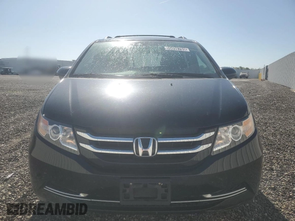 2015 Honda Odyssey EX-L z VIN 5FNRL5H66FB073873, wystawiony jako Copart lot #55090705 z przebiegiem 194 981 mil mil oraz Czysty tytuł • Clean title. Historia ofert i sprzedaży dostępna na DreamBid. Obrazek 5.