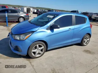 2017 Chevrolet Spark LS with VIN KL8CB6SA9HC750015, listed as a Copart auction lot 50468775 with 78,835 mi miles and Salvage Title. Bid and sale history available at carsss.com. Image 1.