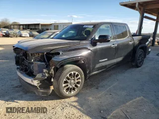 2022 Toyota Tundra 2WD Limited with VIN 5TFJA5AB4NX007482, listed as a Copart auction lot 42100255 with 37,069 mi miles and Salvage Title. Bid and sale history available at carsss.com. Image 1.