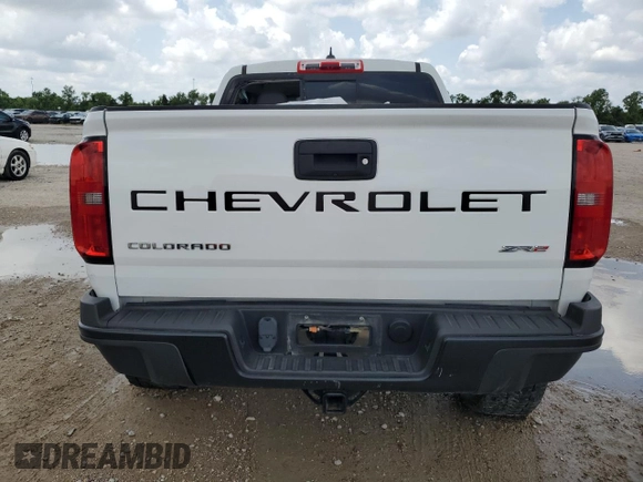 2021 Chevrolet Colorado 4WD ZR2 z VIN 1GCGTEEN0M1108190, wystawiony jako Copart lot #54159655 z przebiegiem 64 447 mil mil oraz Szkoda całkowita • Salvage title. Historia ofert i sprzedaży dostępna na DreamBid. Obrazek 6.