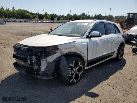2024 Kia Niro SX Touring with VIN KNDCT3LE4R5131235, listed as a Copart auction lot 63644464 with 22,504 mi miles and Salvage Title. Bid and sale history available at carsss.com. Image 1.