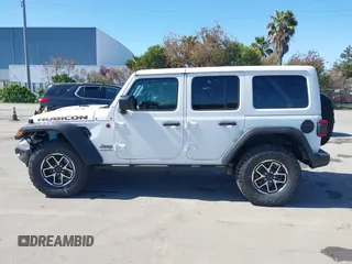 2025 Jeep Wrangler Rubicon with VIN 1C4PJXFN9SW523685, listed as a IAAI auction lot 41945204 with 24 mi miles and . Bid and sale history available at DreamBid. Image 14.