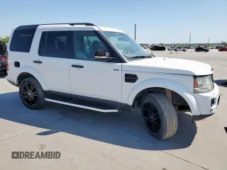 2016 Land Rover LR4 HSE Lux with VIN SALAK2V68GA789079, listed as a Copart auction lot 52125465 with Not Provided miles and Salvage Title. Bid and sale history available at DreamBid. Image 4.
