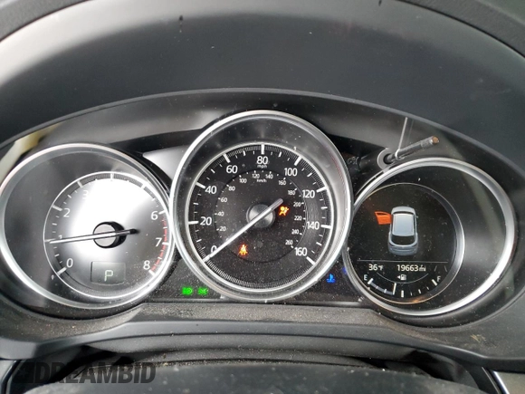 2024 Mazda CX-5 S Preferred with VIN JM3KFBCL6R0411335, listed as a Copart auction lot 45059325 with 19,663 mi miles and Salvage Title. Bid and sale history available at DreamBid. Image 9.