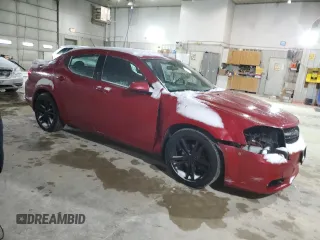 2011 Dodge Avenger Heat with VIN 1B3BD1FG6BN514045, listed as a Copart auction lot 45012025 with 142,247 mi miles and Salvage Title. Bid and sale history available at DreamBid. Image 4.