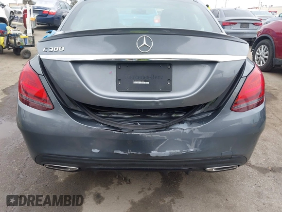 2021 Mercedes-Benz C 300 with VIN W1KWF8DBXMR614581, listed as a IAAI auction lot 42206714 with 35,573 mi miles and . Bid and sale history available at DreamBid. Image 6.
