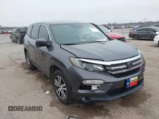 2017 Honda Pilot EX-L z VIN 5FNYF6H65HB100427, wystawiony jako IAAI lot #41498986 z przebiegiem 74 484 mil mil oraz . Historia ofert i sprzedaży dostępna na DreamBid. Obrazek 1.