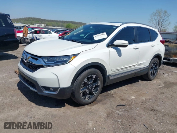 2018 Honda CR-V Touring with VIN 2HKRW2H93JH686298, listed as a IAAI auction lot 41979786 with 100,087 mi miles. Bid and sale history available at carsss.com. Image 17.