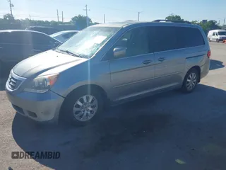 2008 Honda Odyssey EX-L with VIN 5FNRL38768B045992, listed as a IAAI auction lot 42217536 with 237,279 mi miles and . Bid and sale history available at DreamBid. Image 2.