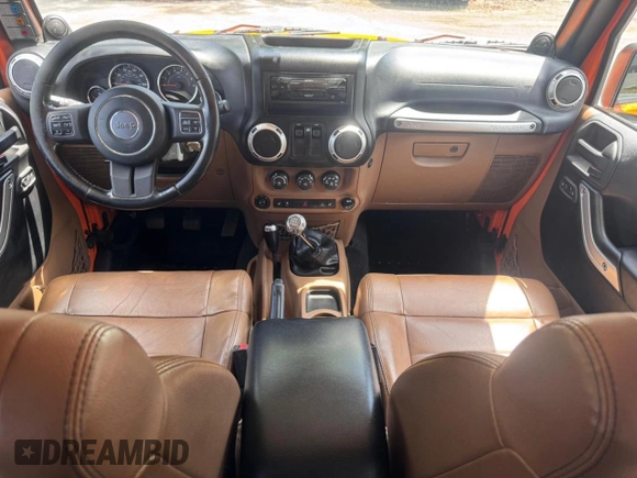 2012 Jeep Wrangler Rubicon with VIN 1C4HJWCG5CL152550, listed as a Copart auction lot 66047195 with 187,458 mi miles and Clean title. Bid and sale history available at DreamBid. Image 9.