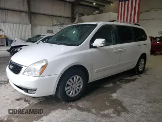 2014 Kia Sedona LX with VIN KNDMG4C73E6544770, listed as a Copart auction lot 51754985 with 183,781 mi miles and Clean Title. Bid and sale history available at carsss.com. Image 1.