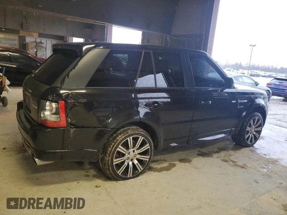 2013 Land Rover Range Rover Sport SC with VIN SALSH2E40DA806132, listed as a Copart auction lot 85888744 with 100,476 mi miles and Salvage Title. Bid and sale history available at carsss.com. Image 3.