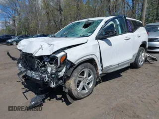 2018 GMC Terrain SLE z VIN 3GKALTEV5JL361752, wystawiony jako IAAI lot #42040941 z przebiegiem 102 731 mil mil oraz . Historia ofert i sprzedaży dostępna na DreamBid. Obrazek 2.