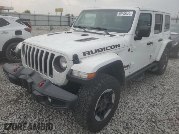 2021 Jeep Wrangler Unlimited Rubicon с VIN 1C4JJXFM3MW753710, выставлен на аукционе Copart как лот 60746525 с пробегом 96 561 миль миль и Списание • Salvage title. История ставок и продаж доступна на DreamBid. Изображение 1.
