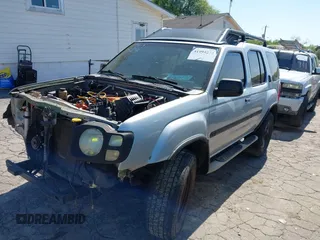 2003 Nissan Xterra XE with VIN 5N1ED28T03C702175, listed as a IAAI auction lot 41994272 with 180,242 mi miles and . Bid and sale history available at DreamBid. Image 2.