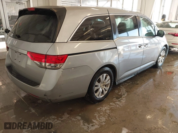 2016 Honda Odyssey EX z VIN 5FNRL5H48GB146659, wystawiony jako IAAI lot #41619759 z przebiegiem 230 679 mil mil oraz . Historia ofert i sprzedaży dostępna na DreamBid. Obrazek 4.