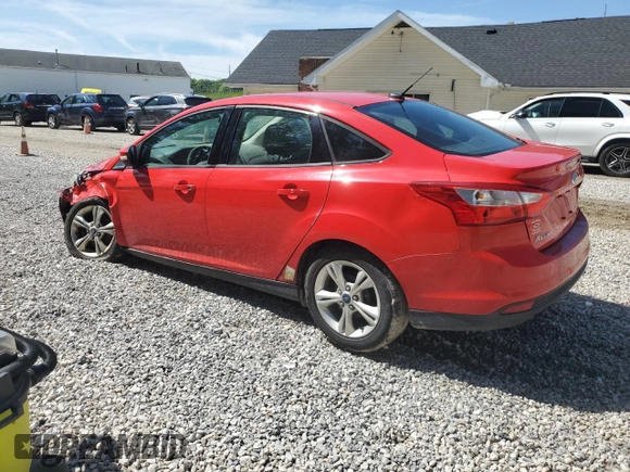2013 Ford Focus SE with VIN 1FADP3F29DL342838, listed as a Copart auction lot 55821974 with 185,639 mi miles and Salvage Title. Bid and sale history available at carsss.com. Image 2.