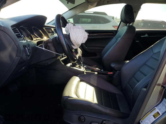 2016 Volkswagen Golf TSI S with VIN 3VWC17AU2GM518328, listed as a Copart auction lot 80071444 with Not Provided miles and Non Repairable. Bid and sale history available at DreamBid. Image 7.