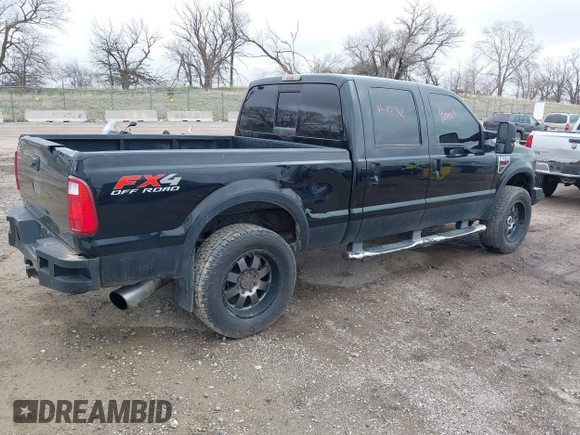 2010 Ford Super Duty F-250 SRW XL with VIN 1FTSW2BR2AEB07232, listed as a IAAI auction lot 41948951 with 124,116 mi miles. Bid and sale history available at carsss.com. Image 4.