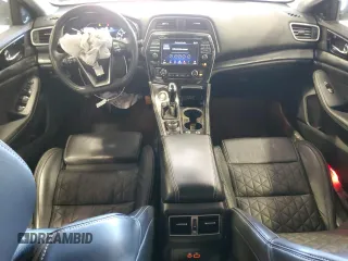2020 Nissan Maxima Platinum with VIN 1N4AA6FV4LC385580, listed as a Copart auction lot 50486355 with 49,450 mi miles and Salvage Title. Bid and sale history available at DreamBid. Image 8.