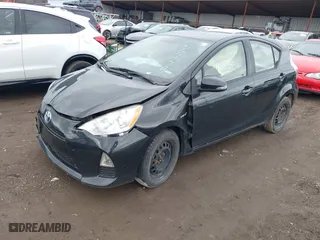 2014 Toyota Prius c One with VIN JTDKDTB37E1567779, listed as a IAAI auction lot 41793445 with 1 mi miles. Bid and sale history available at carsss.com. Image 17.