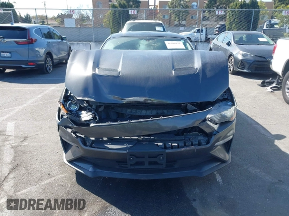 2019 Ford Mustang EcoBoost with VIN 1FA6P8TH8K5106195, listed as a IAAI auction lot 41688821 with 64,306 mi miles and . Bid and sale history available at carsss.com. Image 12.