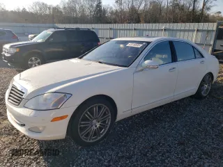 2008 Mercedes-Benz S 550 with VIN WDDNG71X68A172986, listed as a Copart auction lot 43516695 with 92,912 mi miles and Salvage Title. Bid and sale history available at DreamBid. Image 1.