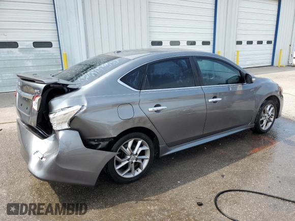 2015 Nissan Sentra SR with VIN 3N1AB7APXFY219407, listed as a Copart auction lot 53062035 with 111,671 mi miles and Salvage Title. Bid and sale history available at DreamBid. Image 3.